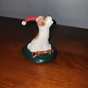 VINTAGE 1997 Byers Choice The Carolers Christmas Dog With Presents Hound Lab Pup